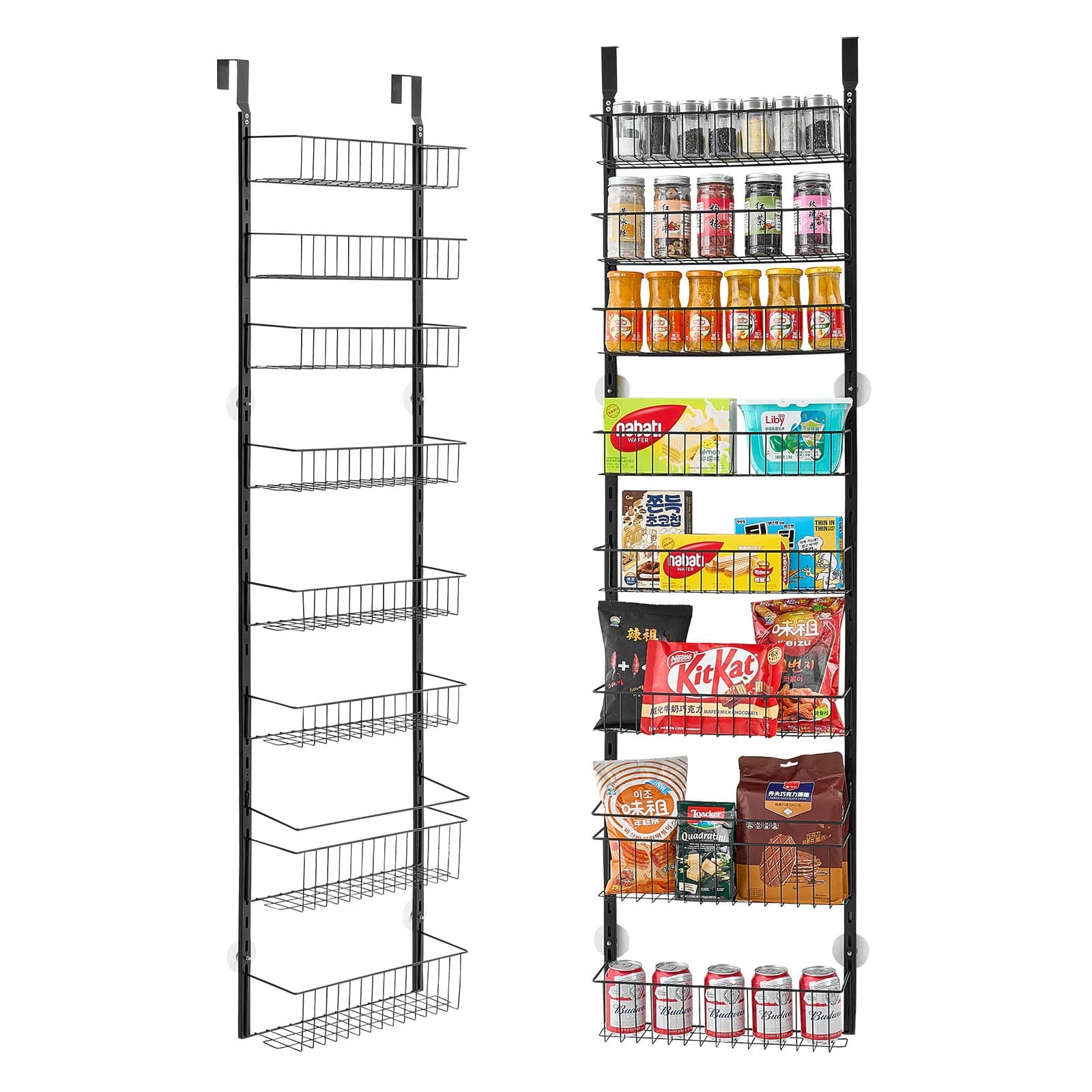 8-Tier Over-Door Pantry Organizer